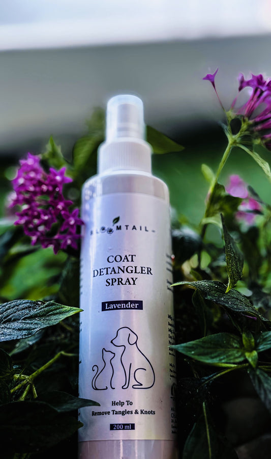 Bloomtail.co Coat Detangler Spray for Pets – Lavender Scent | 200ml