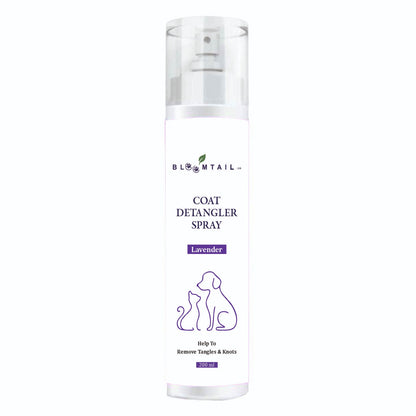 Bloomtail.co Coat Detangler Spray for Pets – Lavender Scent | 200ml
